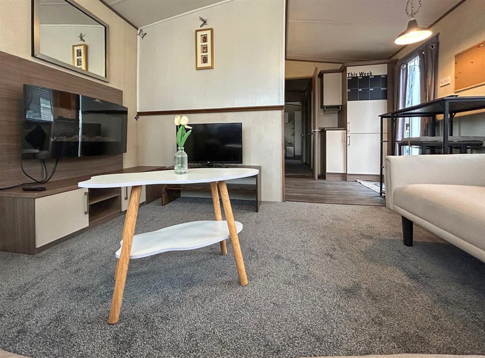 Living area at The Ferm in Brechin, Angus