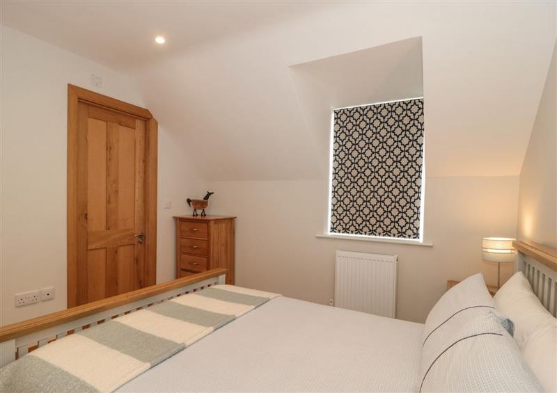 One of the bedrooms at The Final Furlong, Bruton
