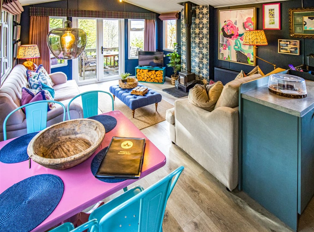 Open plan living space (photo 2) at The Fisherman in Barden, North Yorkshire