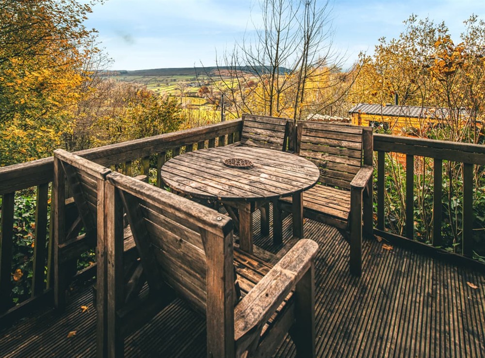 Terrace at The Fisherman in Barden, North Yorkshire