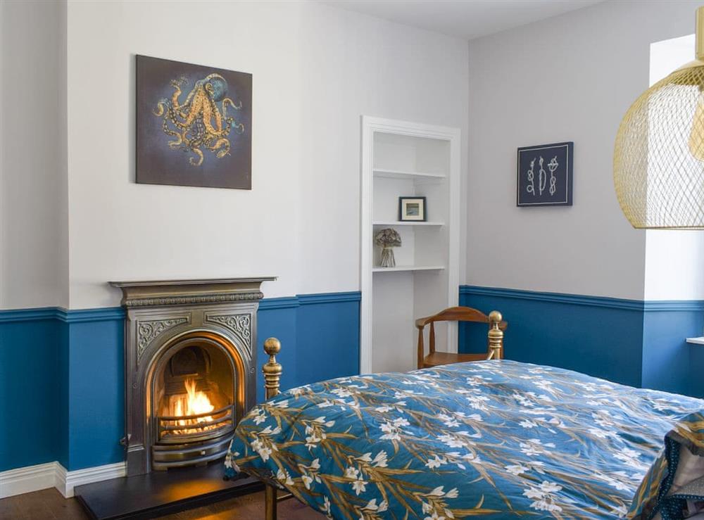 Double bedroom at The Fishermans Loft in Cellardyke, Anstruther, Fife