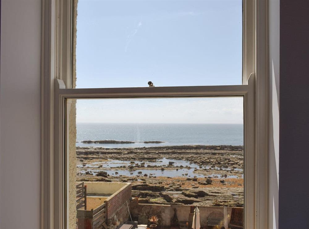 View from the living room at The Fishermans Loft in Cellardyke, Anstruther, Fife