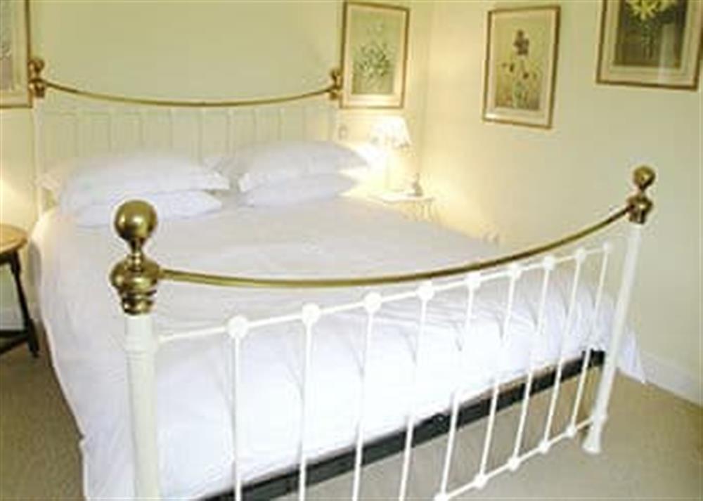 Charming double bedroom at The Fishing Lodge in Netton, near Salisbury, Wiltshire