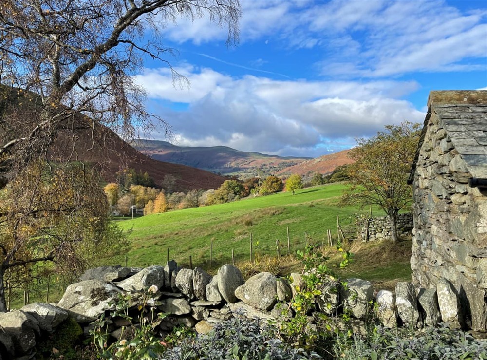 View at The Fold at Halin Bank in Glenridding and Southern Ullswater, Cumbria