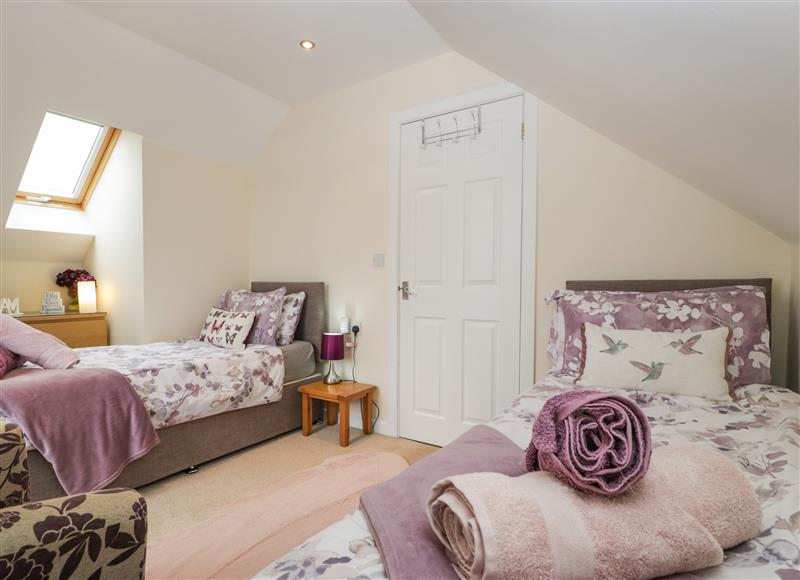 One of the bedrooms at The Forest Coach House, Cinderford