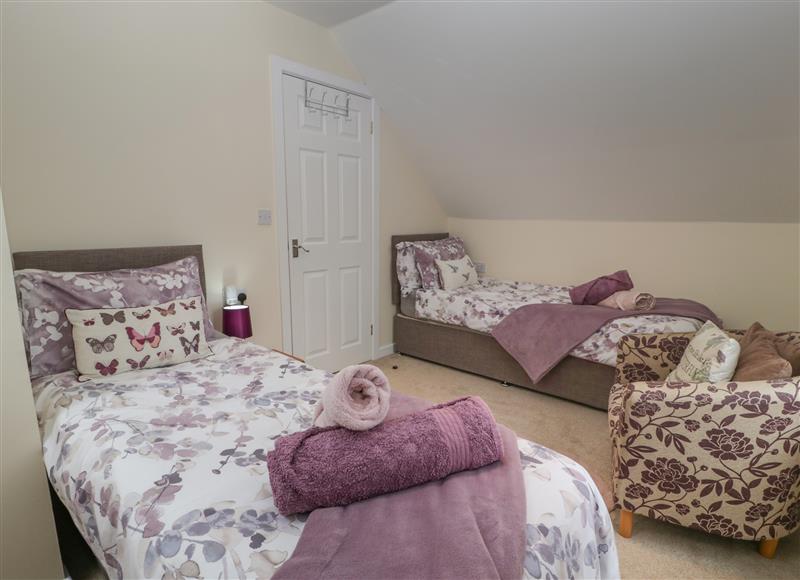 This is a bedroom at The Forest Coach House, Cinderford
