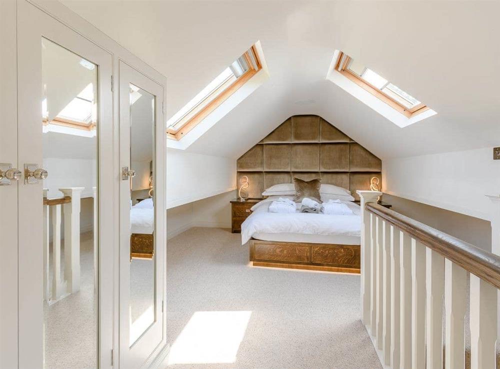 Double bedroom at The Forge in Alderwasley, near Wirksworth, Derbyshire