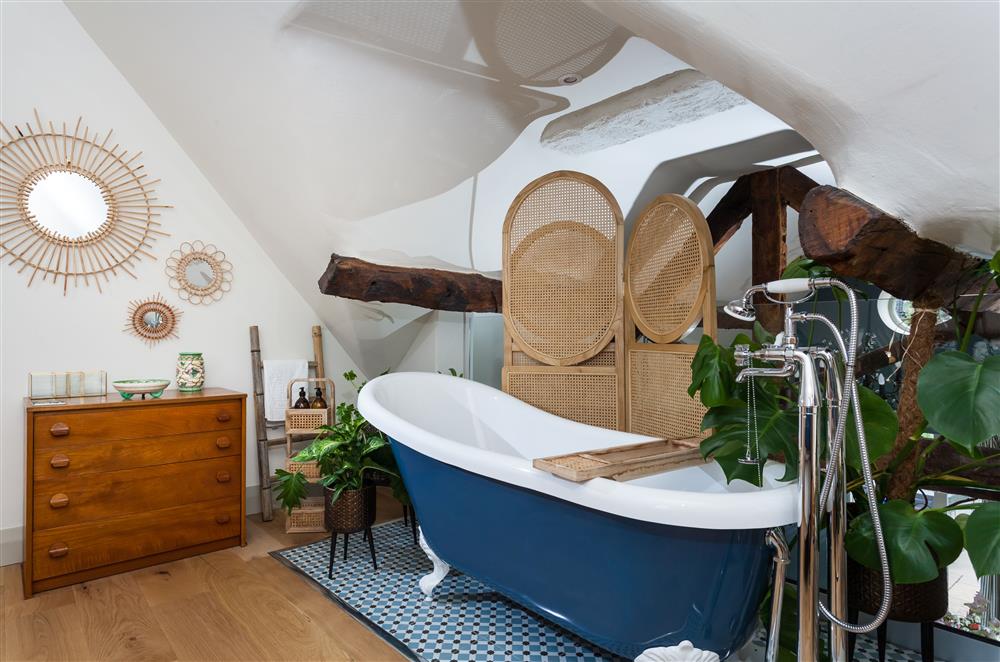 The bright and airy bedroom oozes character  at The Forge, Bridgnorth