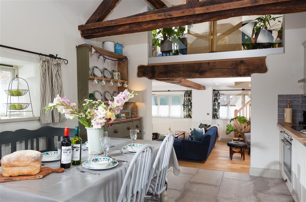 The Forge boasts beautiful high ceilings and exposed beams throughout at The Forge, Bridgnorth