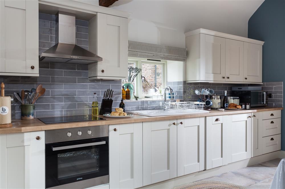 The open-plan kitchen area, with ample space to cook up a storm at The Forge, Bridgnorth