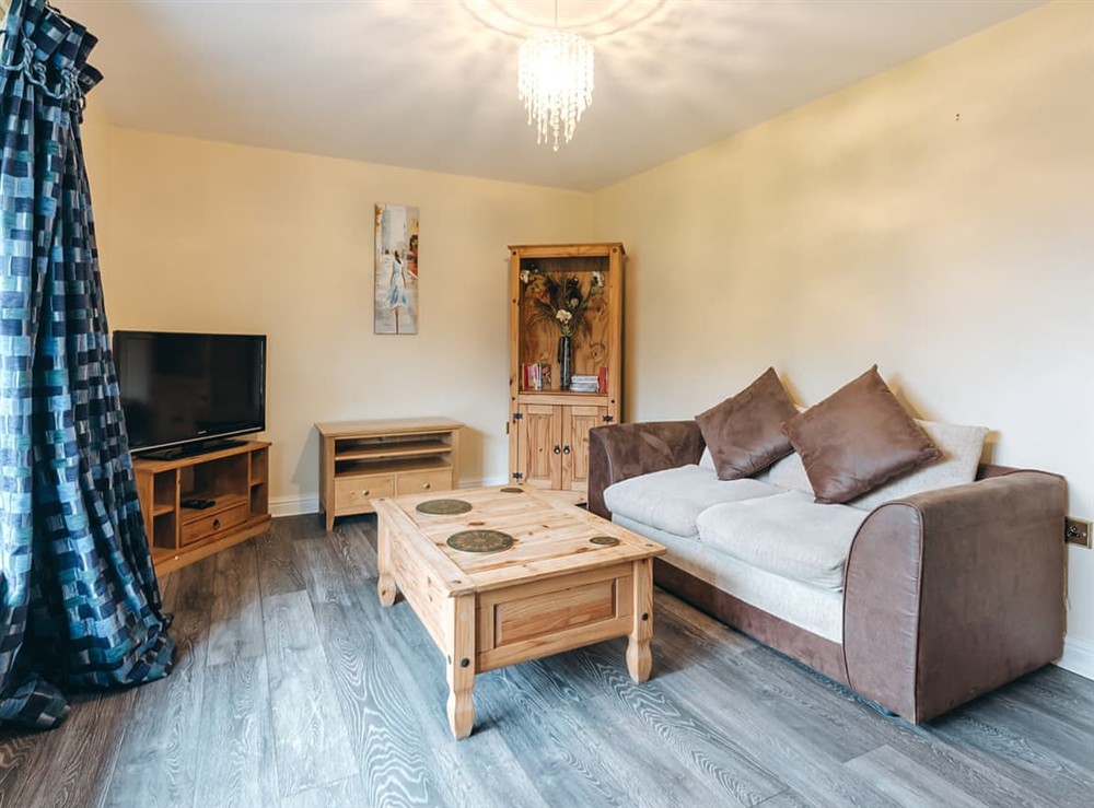 Living area at The Forge House Netley Hall in Shropshire, England