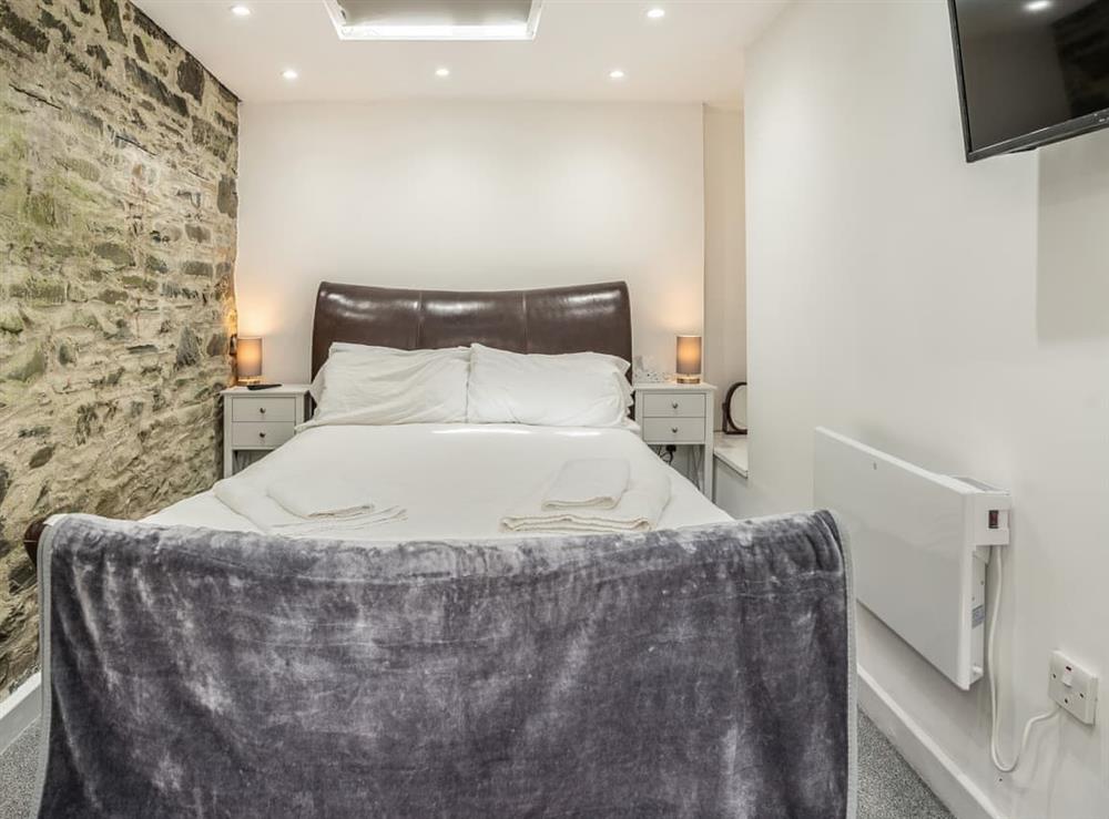 Double bedroom at The Forge in Llanfair Clydogau, near Lampeter, Dyfed
