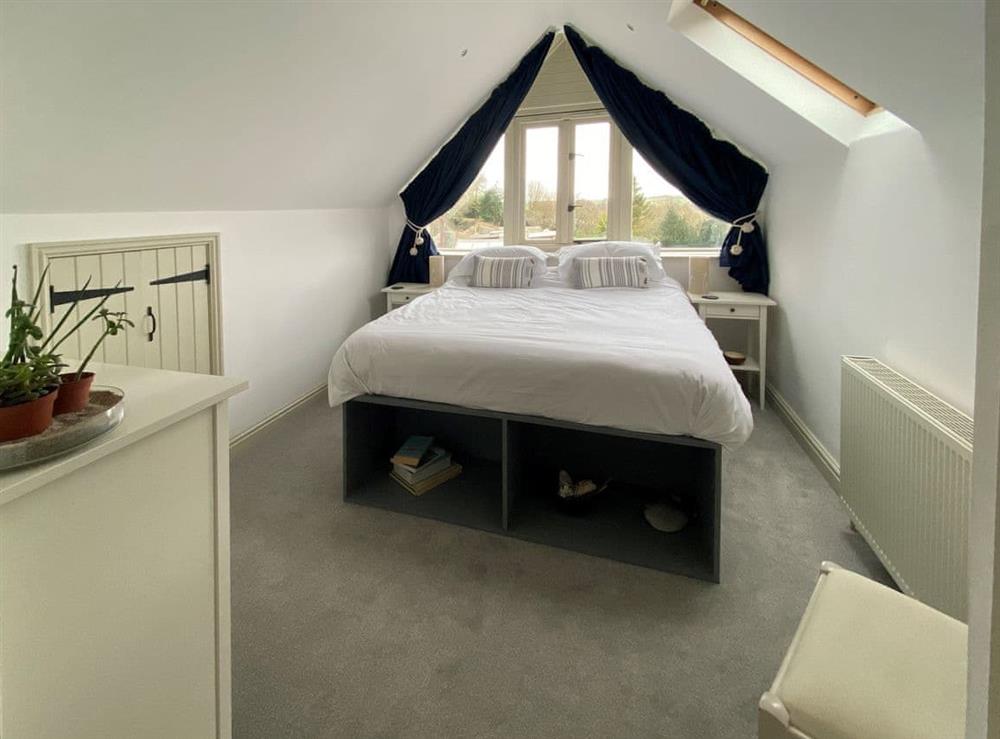 Double bedroom at The Forge in Thorncombe, near Broadwindsor, Dorset