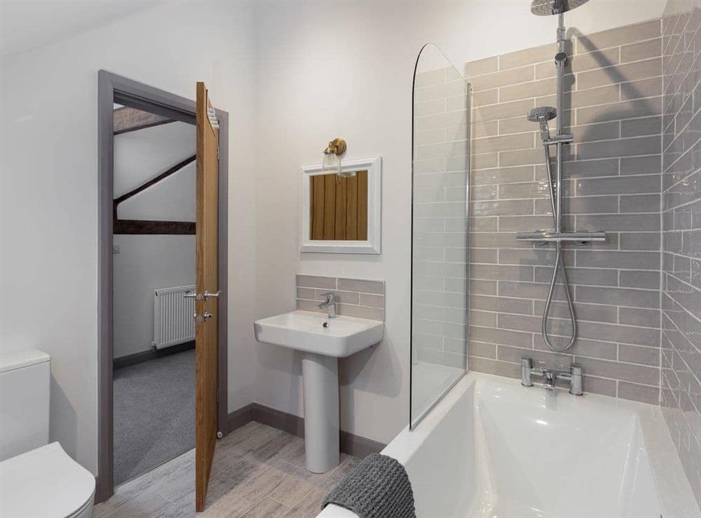 En-suite at The Foundary in Whitchurch, Shropshire
