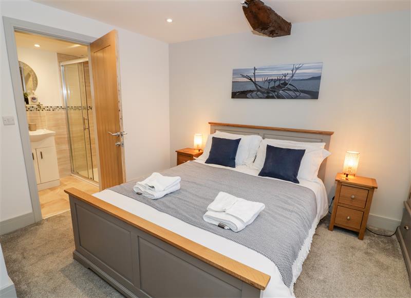 One of the 2 bedrooms at The Fox, Bridgnorth