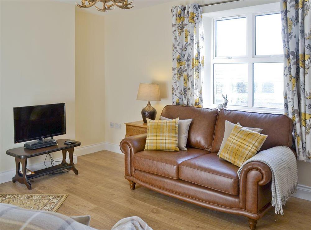 Charming living room at The Gable in Alnwick, Northumberland
