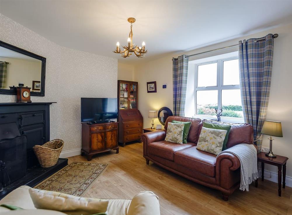 Living room at The Gable in Alnwick, Northumberland