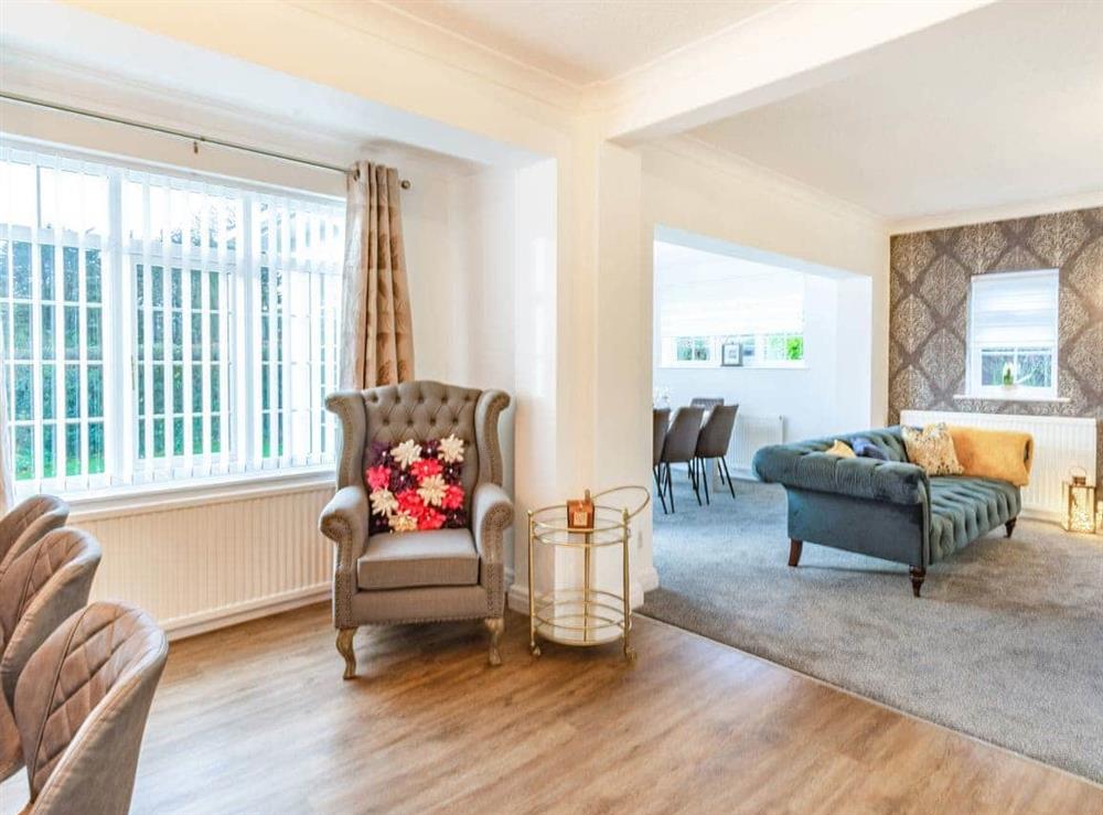 Open plan living space at The Gables in Bridlington, North Humberside