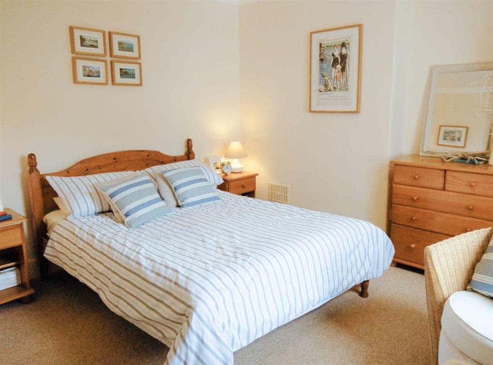 Double bedroom at The Gables in Gorran Haven, Cornwall., Great Britain