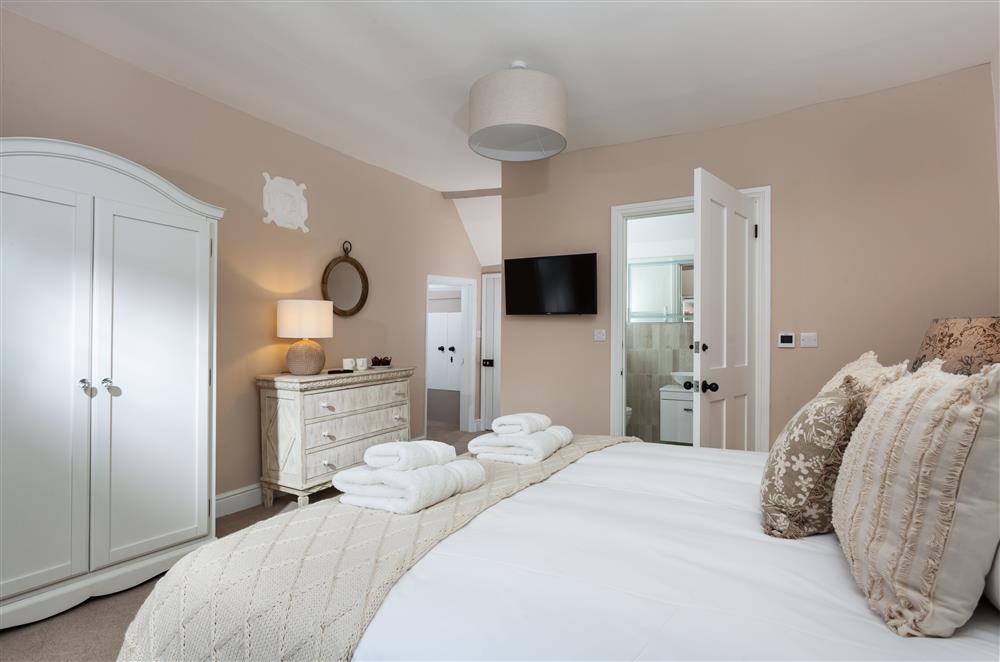 Bedroom three leading to the en-suite shower room at The Gables, Honeybourne