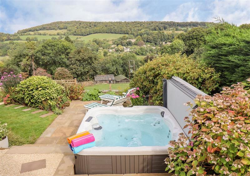 The swimming pool at The Gables, Sheepscombe