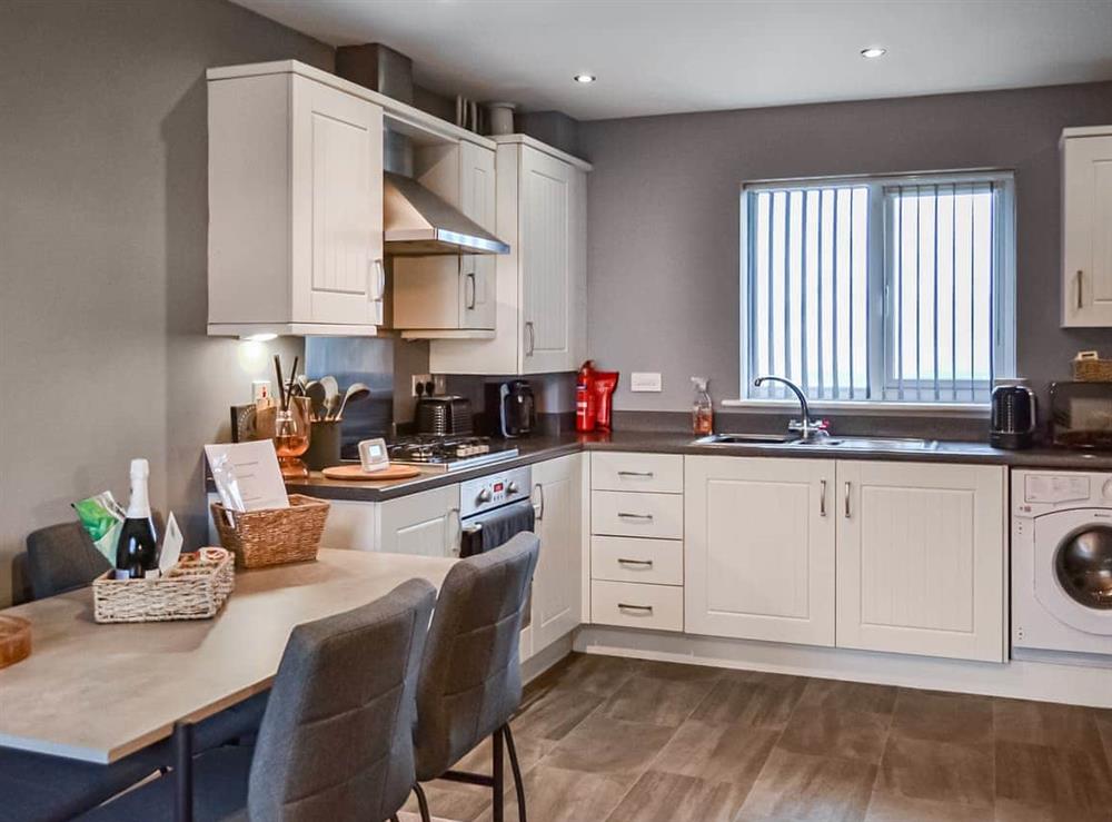 Open plan living space at The Gainsborough Mews in Gainsborough, Lincolnshire