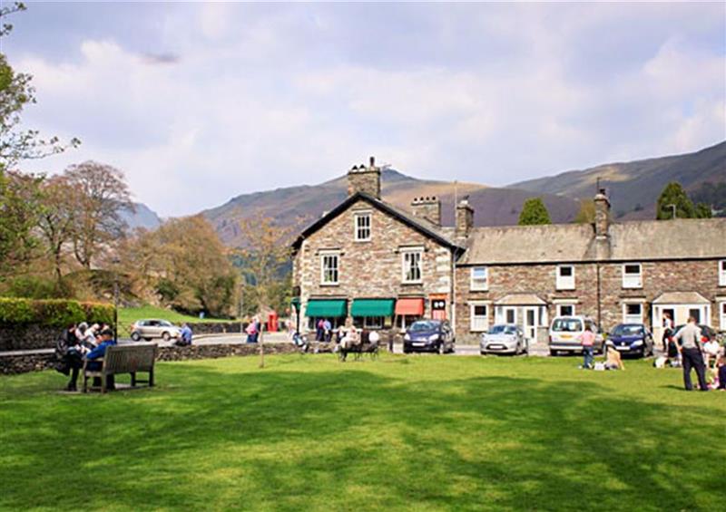 Outside at The Gallery, Grasmere