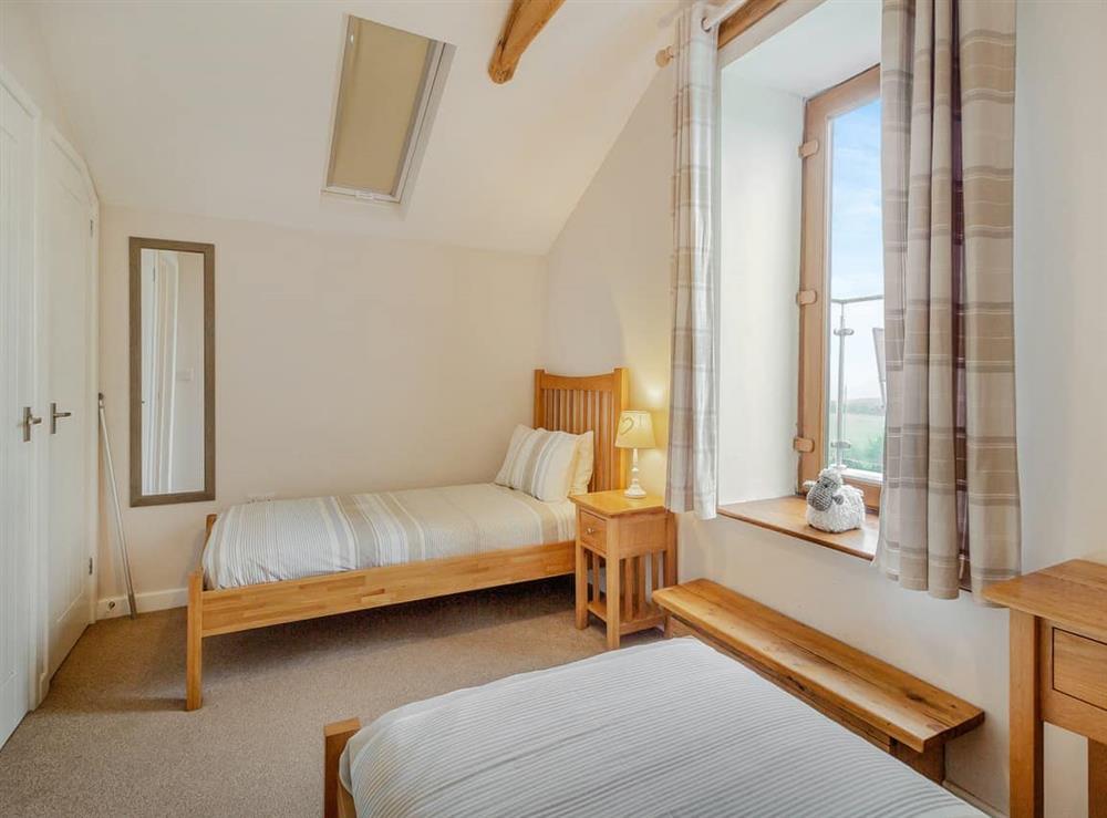 Twin bedroom at The Gallops in Barry, South Glamorgan
