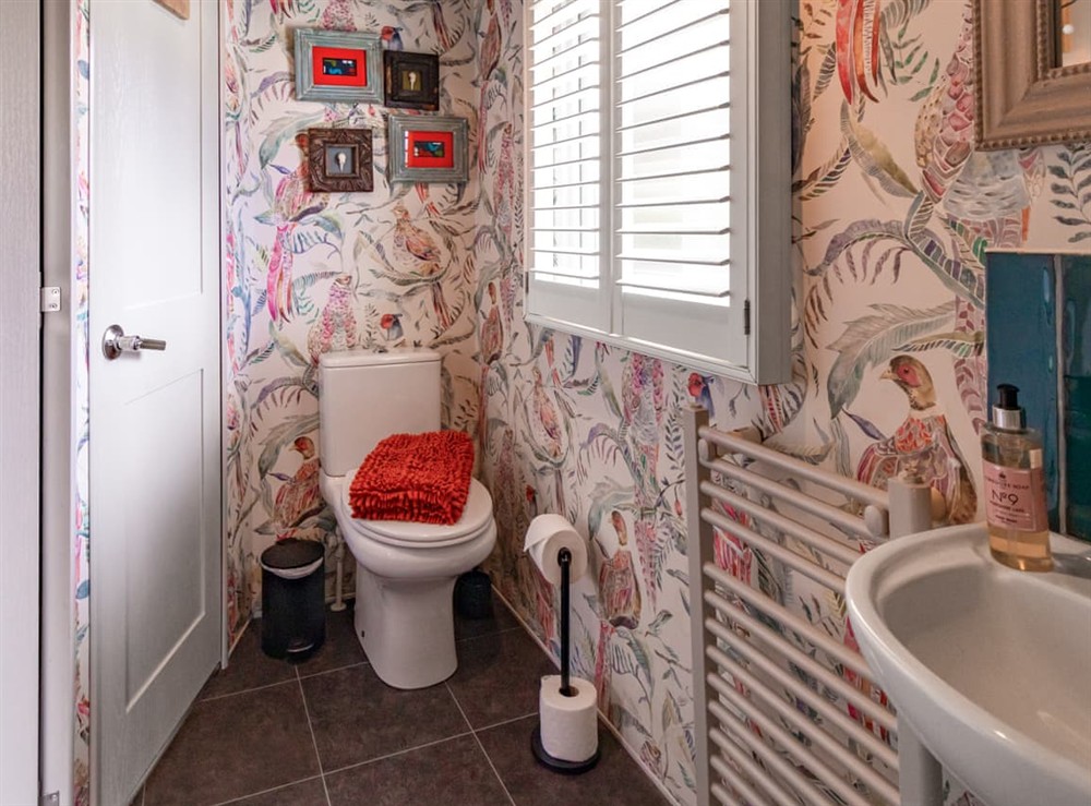 Bathroom at The Game Keeper in Barden, North Yorkshire