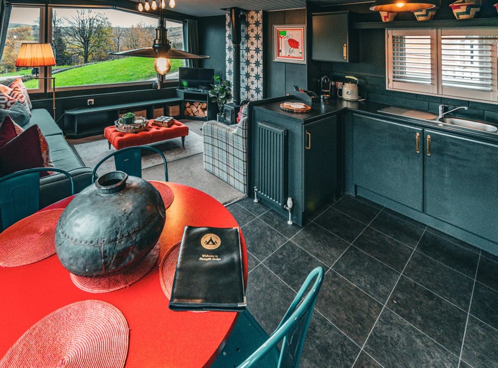 Kitchen/diner at The Game Keeper in Barden, North Yorkshire