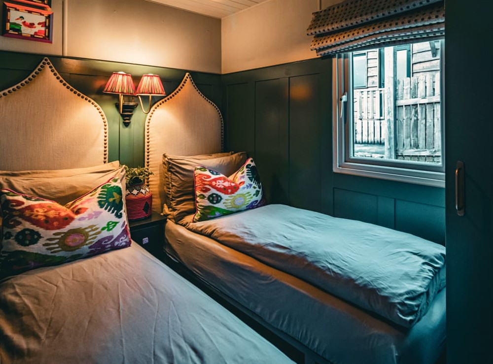 Twin bedroom at The Game Keeper in Barden, North Yorkshire