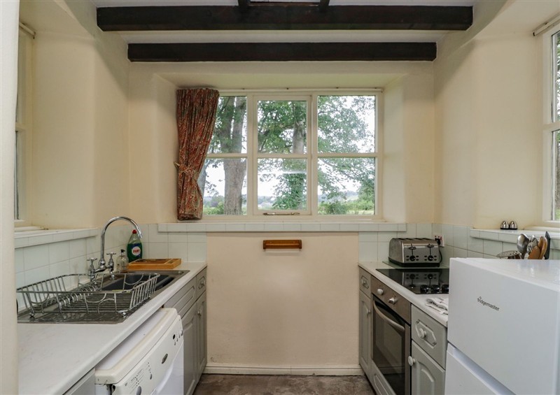 The kitchen at The Gameskeepers Cottage, Cartmel