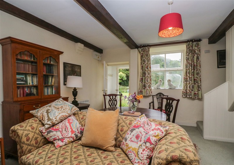 The living room at The Gameskeepers Cottage, Cartmel