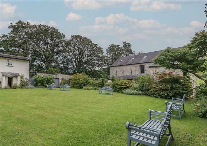 This is the garden at The Gameskeepers Cottage, Cartmel
