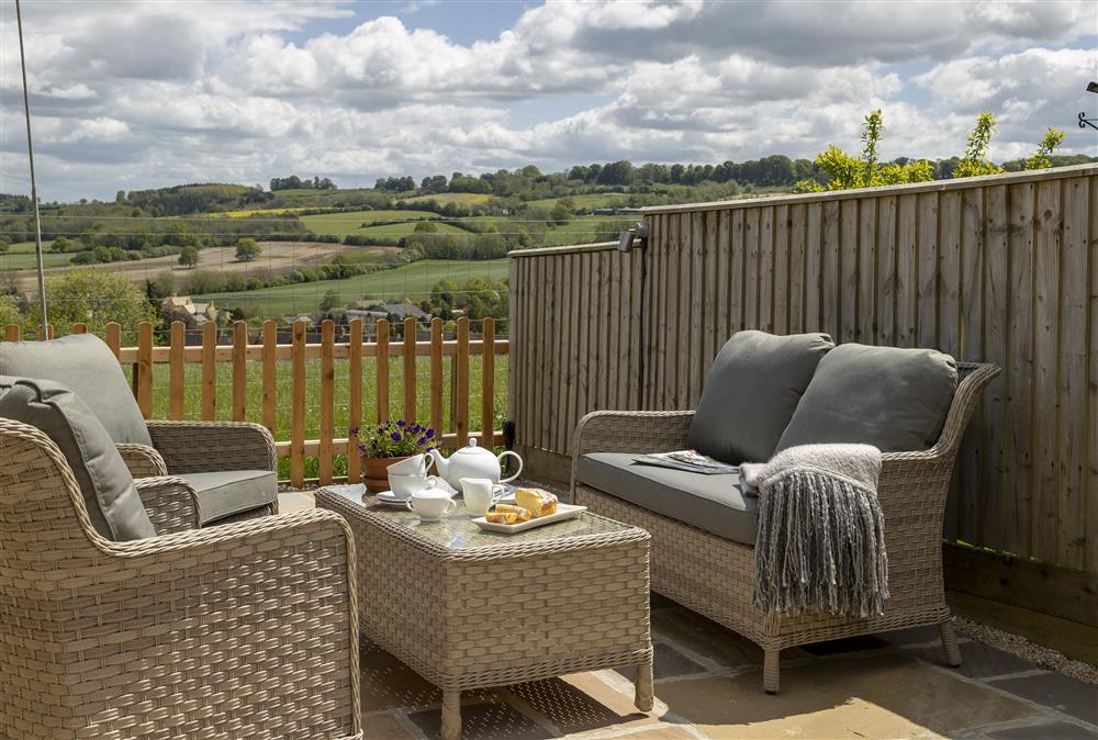 The perfect spot for afternoon tea at The Gap, Blockley