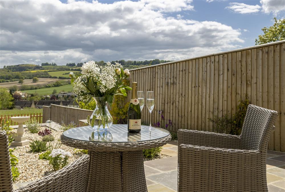 The perfect spot for an aperitif before supper at The Gap, Blockley