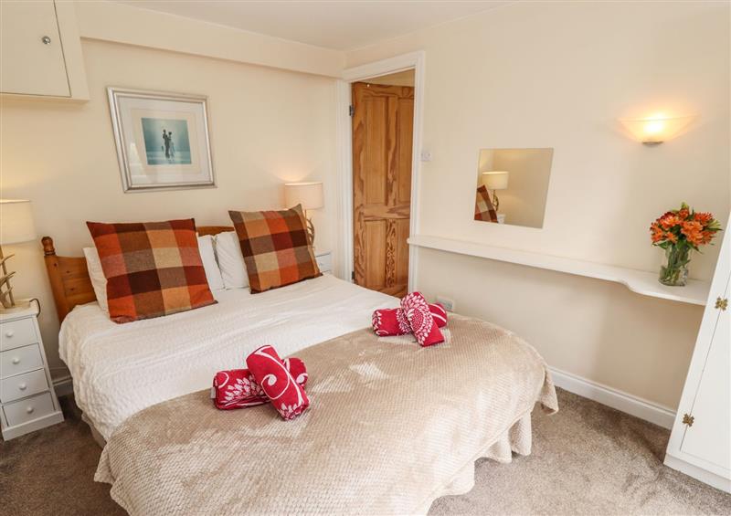 This is a bedroom at The Garden Apartment, Aislaby
