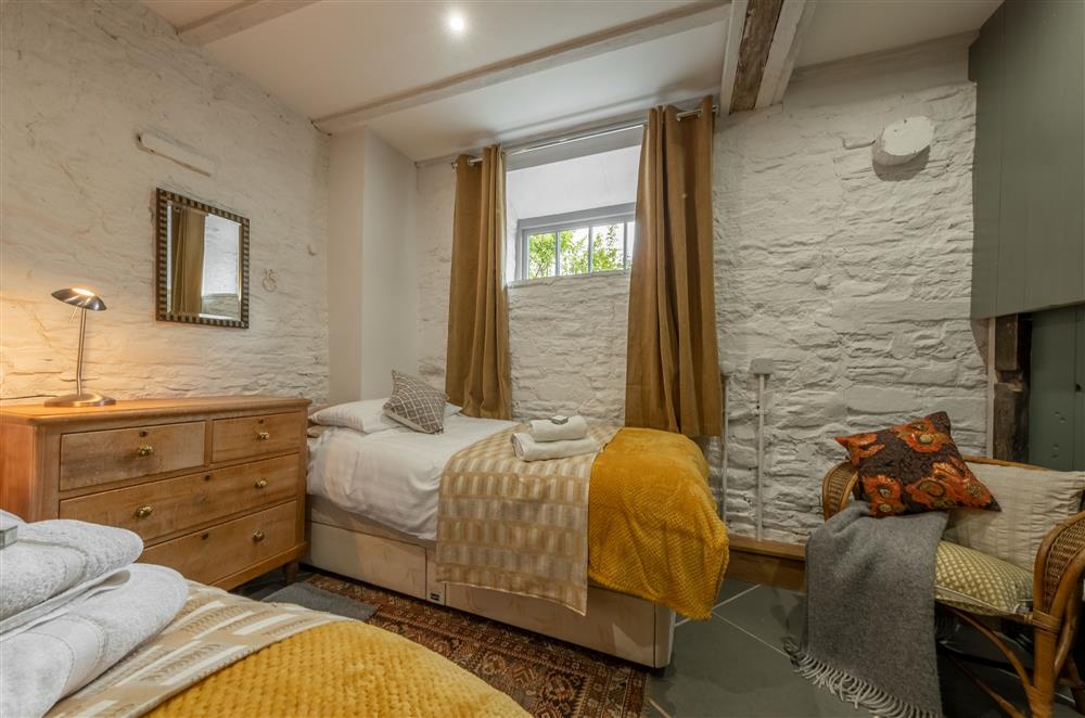 Bedroom four with 3’ twin single beds at The Garden Barn, Peterchurch
