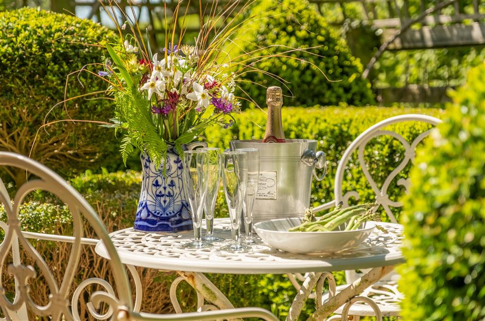 Relax and unwind in the quintessentially English gardens  at The Garden Barn, Peterchurch