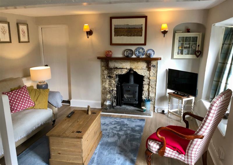 This is the living room at The Garden Cottage, Amberley near Nailsworth