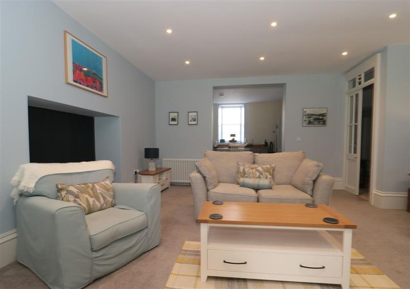 The living area (photo 2) at The Garden Flat, Charmouth