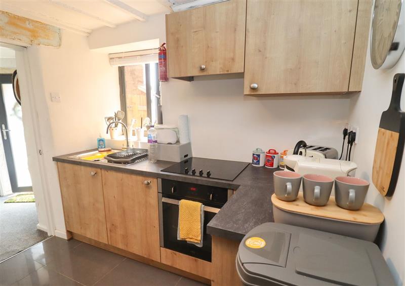 The kitchen at The Garden Flat, Nibley near Yorkley