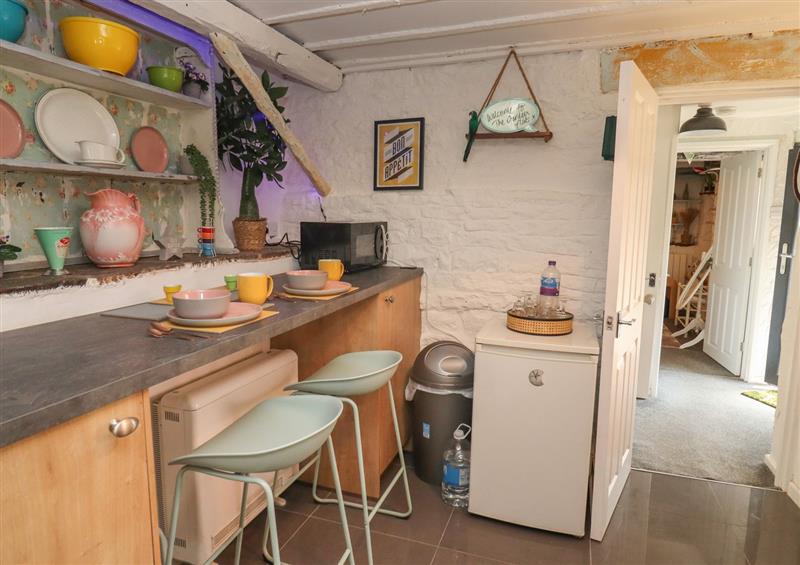 This is the kitchen at The Garden Flat, Nibley near Yorkley