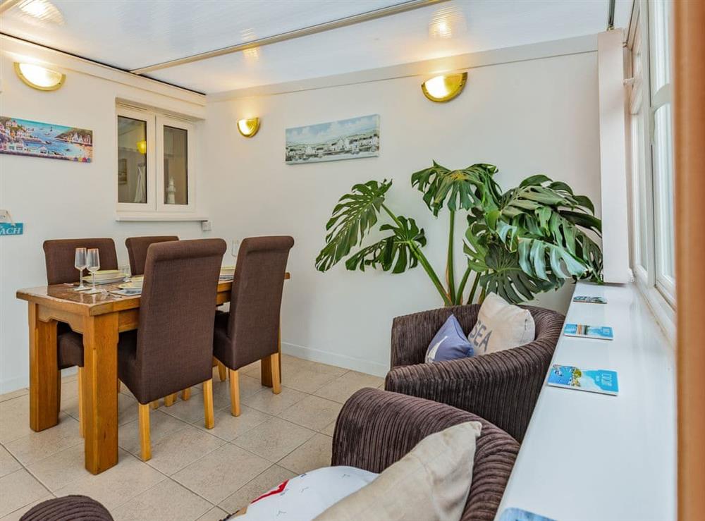 Dining Area at The Garden Flat in Torquay, Devon