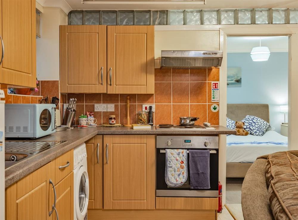 Kitchen at The Garden Flat in Torquay, Devon