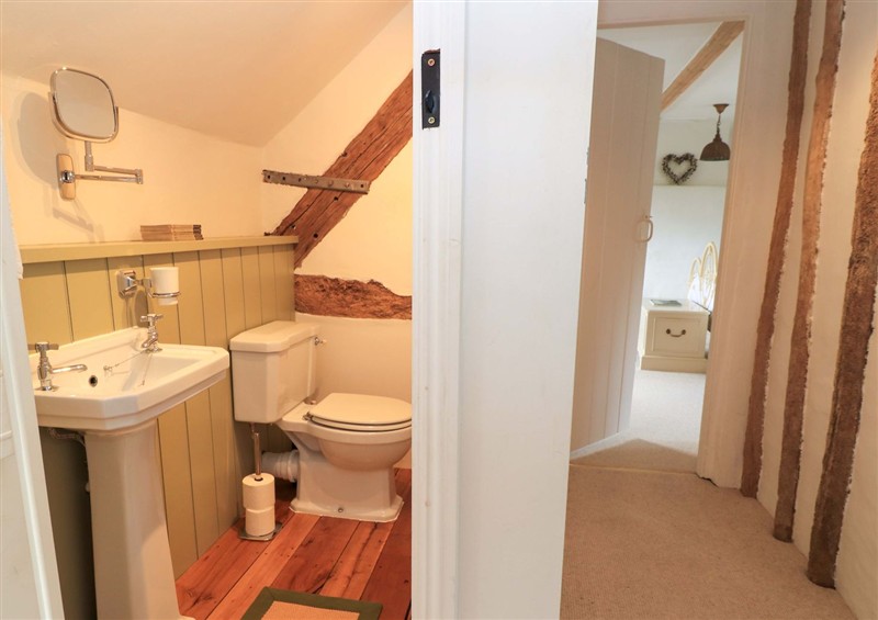 This is the bathroom at The Garden Retreat, Winchcombe