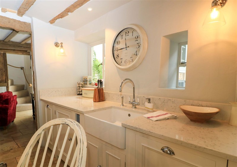 This is the kitchen at The Garden Retreat, Winchcombe