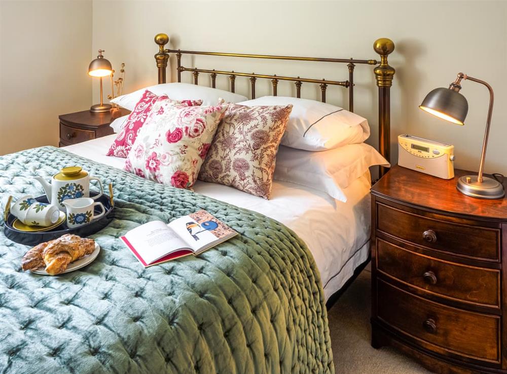 Double bedroom at The Garden Room in Tavistock, Devon