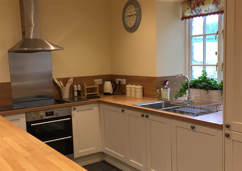 The kitchen at The Garden Rooms, Austwick, North Yorkshire