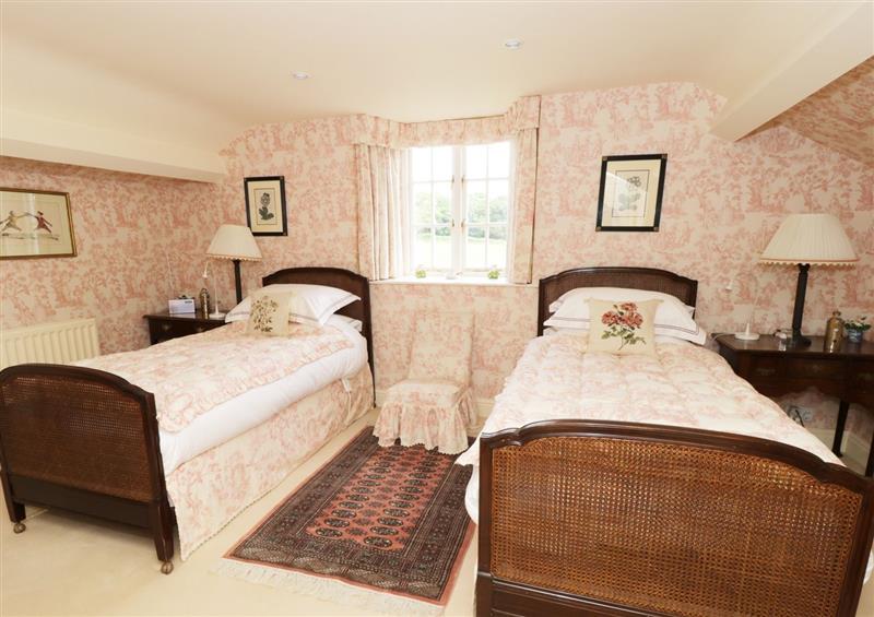 Twin bedroom at The Garden Rooms, Austwick, North Yorkshire